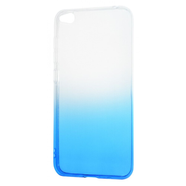 

Чехол-накладка Силикон 0.5 mm Gradient Design Xiaomi Redmi Go white_blue
