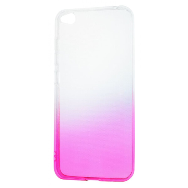 

Чехол-накладка Силикон 0.5 mm Gradient Design Xiaomi Redmi Go white_pink