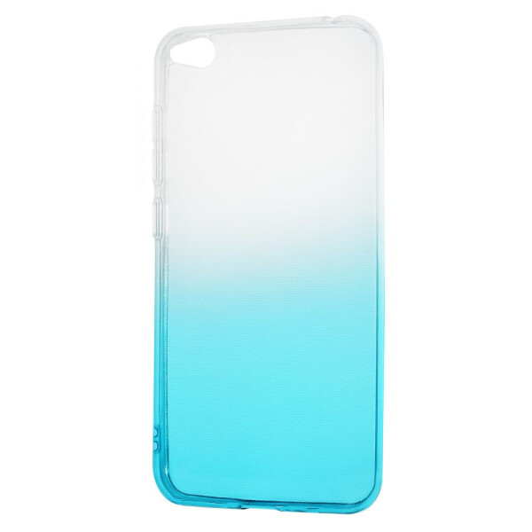 

Чехол-накладка Силикон 0.5 mm Gradient Design Xiaomi Redmi Go white_turquoise