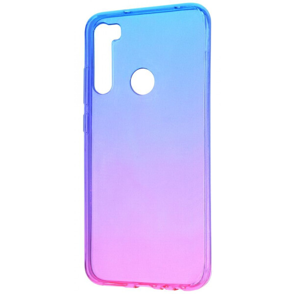 

Чехол-накладка Силикон 0.5 mm Gradient Design Xiaomi Redmi Note 8 blue_pink