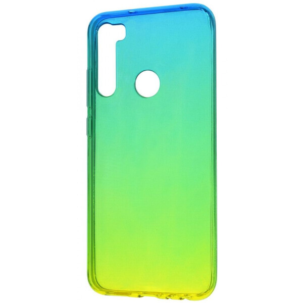 

Чехол-накладка Силикон 0.5 mm Gradient Design Xiaomi Redmi Note 8 green_yellow
