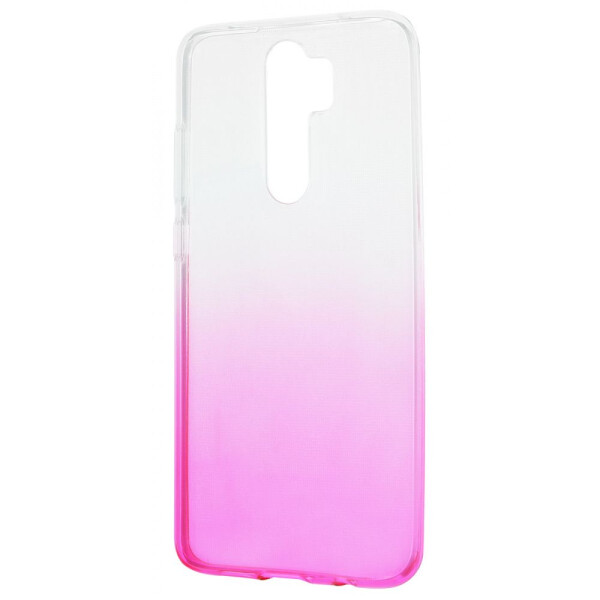 

Чехол-накладка Силикон 0.5 mm Gradient Design Xiaomi Redmi Note 8 Pro white_pink