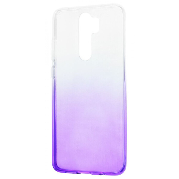 

Чехол-накладка Силикон 0.5 mm Gradient Design Xiaomi Redmi Note 8 Pro white_purple