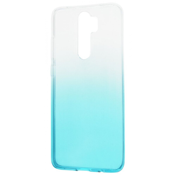 

Чехол-накладка Силикон 0.5 mm Gradient Design Xiaomi Redmi Note 8 Pro white_turquoise
