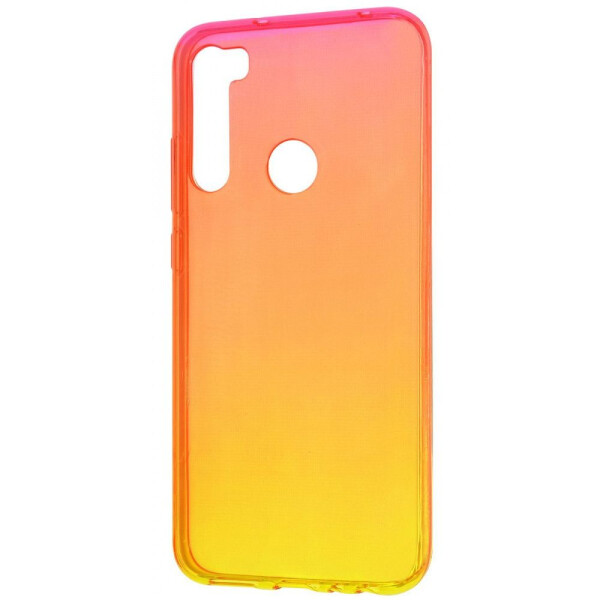 

Чехол-накладка Силикон 0.5 mm Gradient Design Xiaomi Redmi Note 8 red_yellow