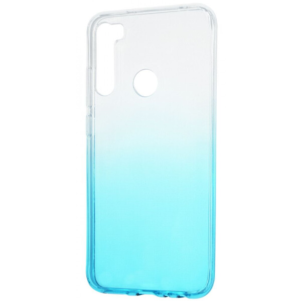 

Чехол-накладка Силикон 0.5 mm Gradient Design Xiaomi Redmi Note 8 white_turquoise