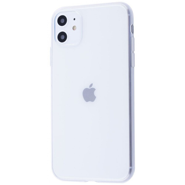 

Чехол-накладка Силикон 0.5 mm iPhone 11 white