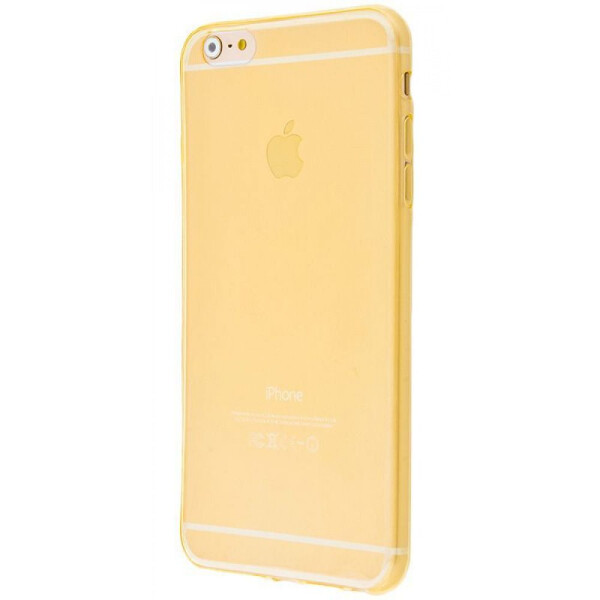 

Чехол-накладка Силикон 0.5 mm iPhone 6/6s Plus gold