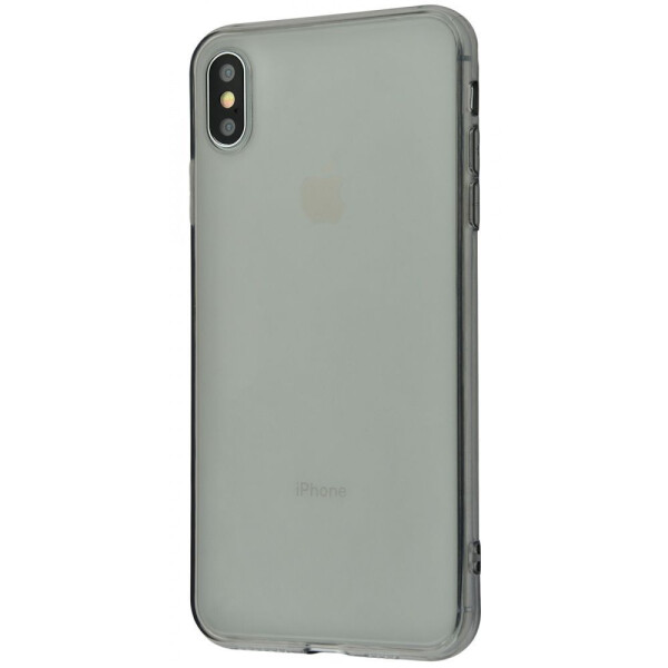 

Чехол-накладка Силикон 0.8 mm iPhone Xs Max black