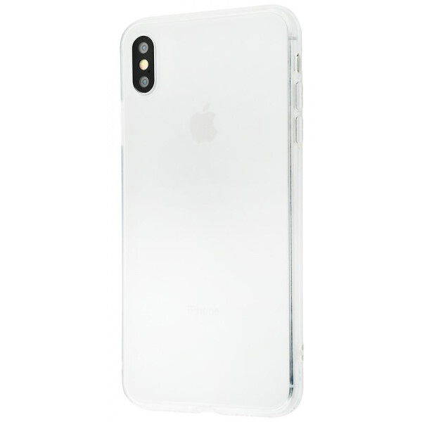 

Чехол-накладка Силикон 0.8 mm iPhone Xs Max white