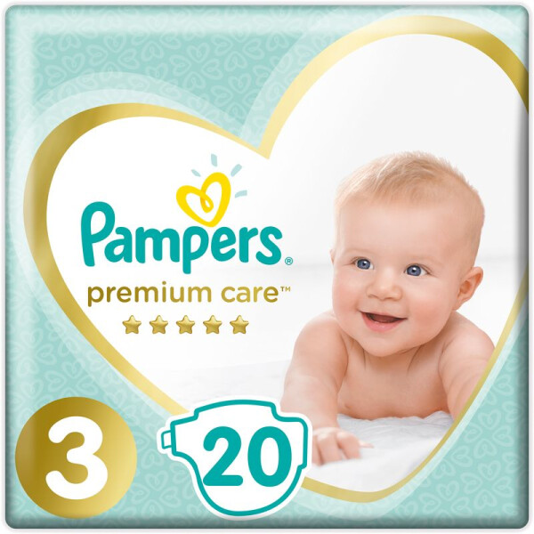 

Подгузники Pampers Premium Care размер 3 (Midi) 6-10 кг, 20 шт (4015400687818)