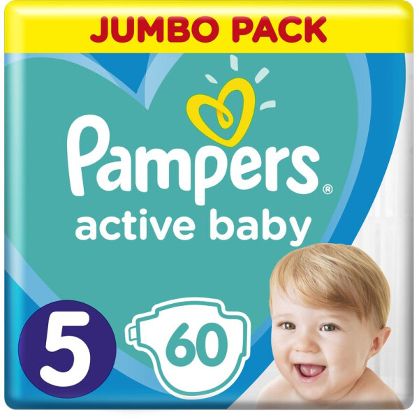 

Подгузники Pampers Active Baby размер 5 11-16 кг, 60 шт (8001090948410)
