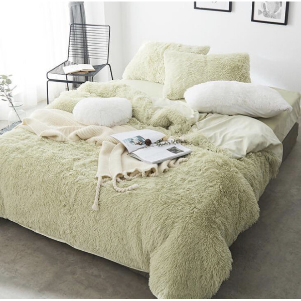 

Всесезонное Одеяло Grass Травка-Мех(плюшевое) 210X230см Оливковый