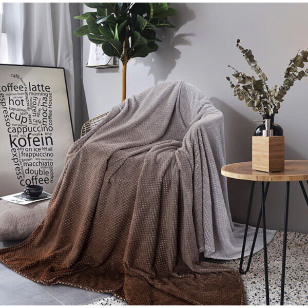 

Плед Koloco Бамбук 210X230см Серо-коричневый