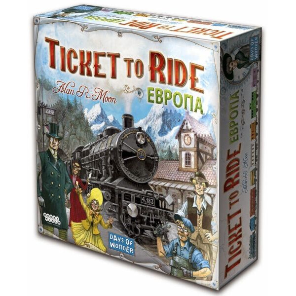 

Настольная игра Hobby World Билет на поезд: Европа (Ticket to Ride: Europe) (1032)