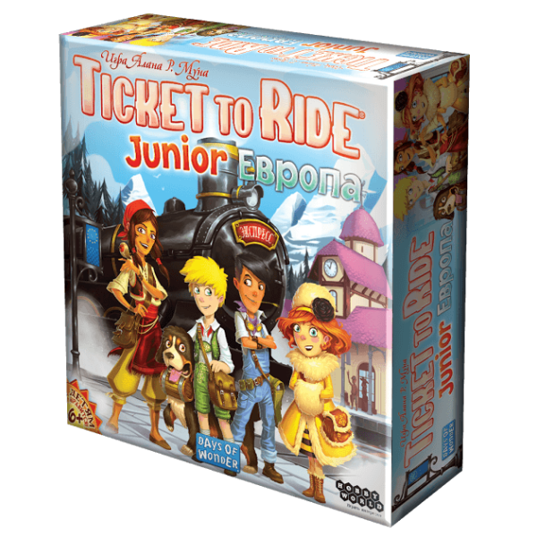 

Настольная игра Hobby World Билет на поезд Junior: Европа (Ticket to Ride) (1867)