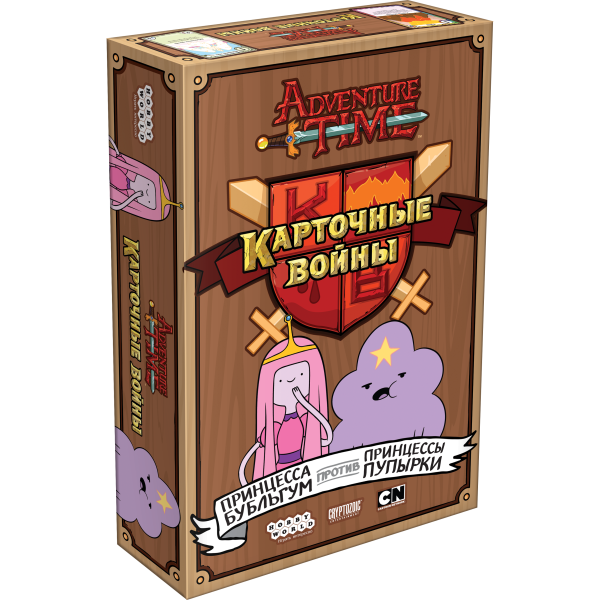 

Настольная игра Hobby World Время приключений: Карточные войны. Принцесса Бубыльгум против Принцессы Пупырки (1709)