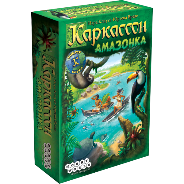 

Настольная игра Hobby World Каркассон. Амазонка (1730)
