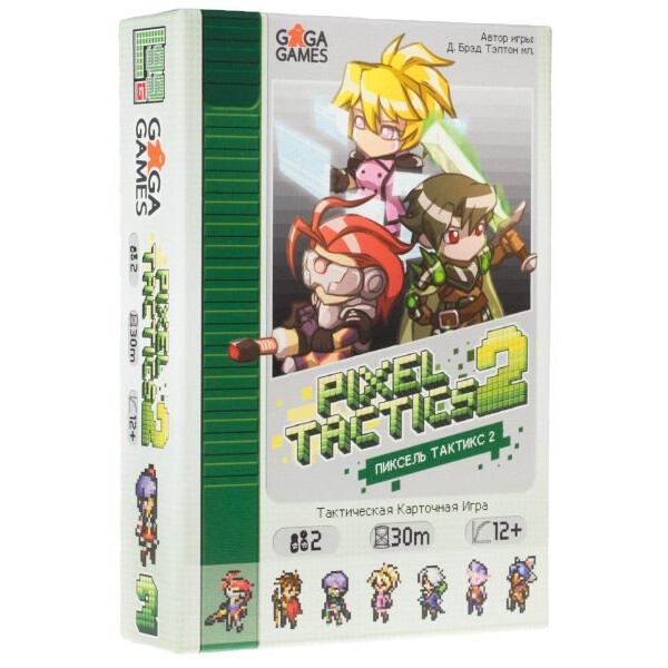 

Настольная игра GaGa Games Пиксель Тактикс 2 (Pixel Tactics 2) (GG037)