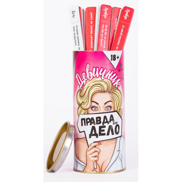 

Настольная игра Fun Games Shop Правда или Дело: Девичник (SO1823)