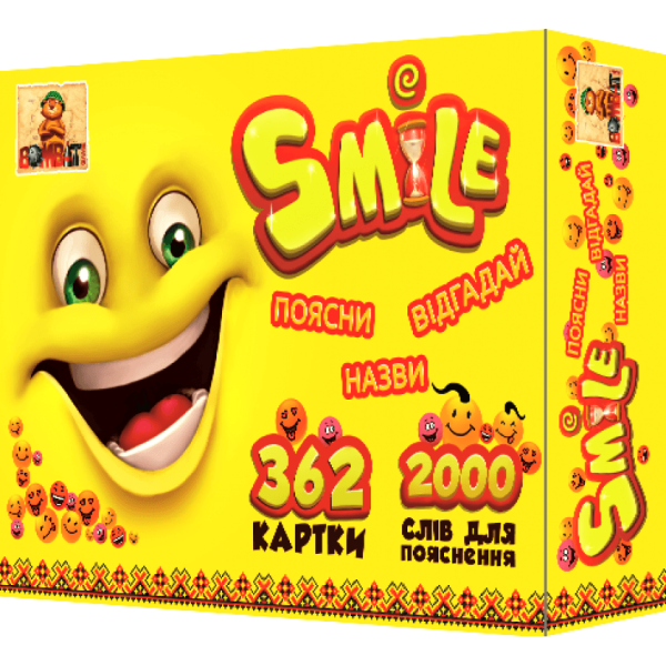 

Настольная игра BombatGame Смайл (Smile) укр (4820172800187)