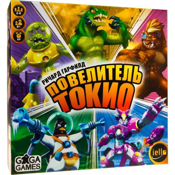 

Настольная игра GaGa Повелитель Токио (King of Tokyo) (GG072)