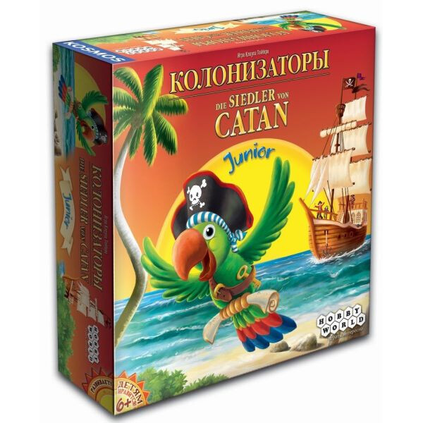 

Настольная игра Hobby World Колонизаторы Junior (Settlers of Catan) (1270)
