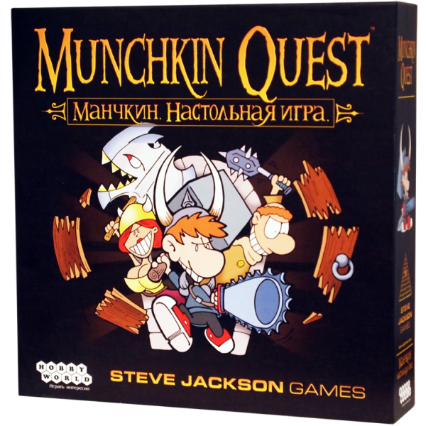 

Настольная игра Hobby World Манчкин Квест (Munchkin Quest) (1383)
