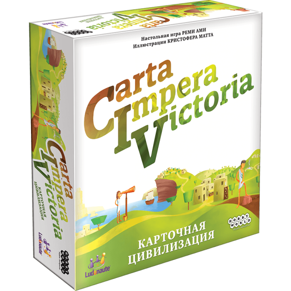 

Настольная игра Hobby World CIV: Carta Impera Victoria. Карточная цивилизация (181937)