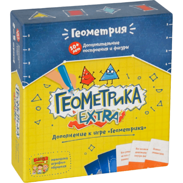 

Настольная игра Банда умников Геометрика Extra (BY-80215)