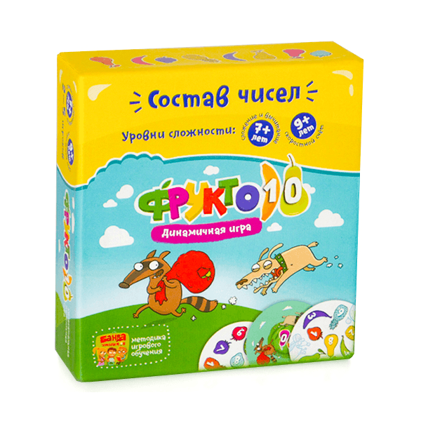 

Настольная игра Банда умников Фрукто 10 (BY-39757)