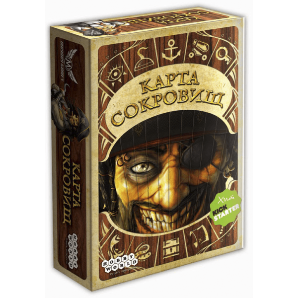 

Настольная игра Hobby World Карта сокровищ (Dead Man's Draw) (1337)