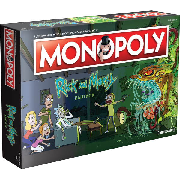 

Настольная игра Hobby World Монополия. Рик и Морти рус (503386)