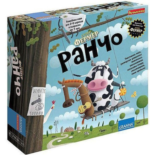 

Настольная игра Granna Суперфермер: Ранчо (81756)