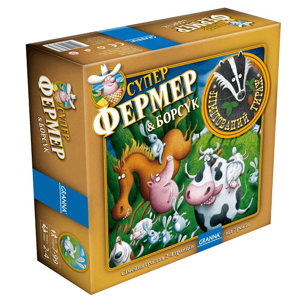 

Настольная игра Granna Суперфермер & Борсук (82784)