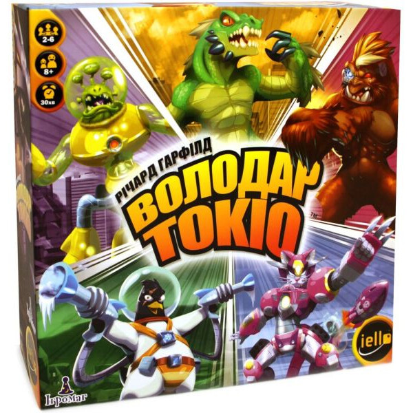

Настольная игра IELLO Володар Токіо (King of Tokyo) (51575)