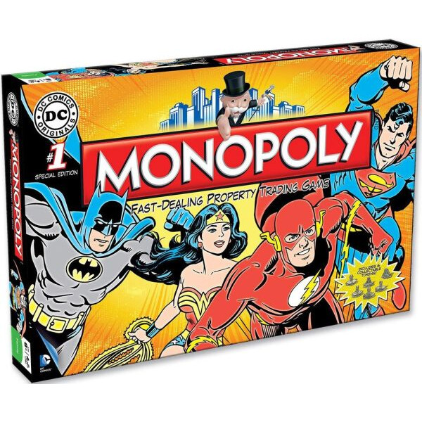 

Настольная игра Winning Moves Monopoly DC Comics Retro (Монополия DC Comics Ретро) (22545)