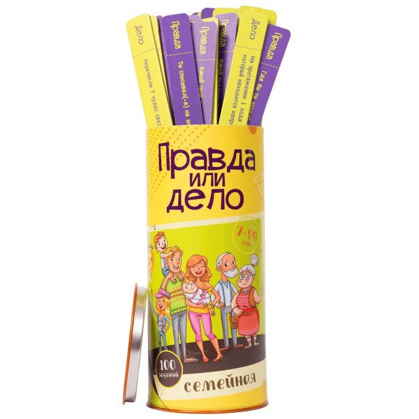 

Настольная игра Fun Games Shop Правда или Дело: Семейная (66846)