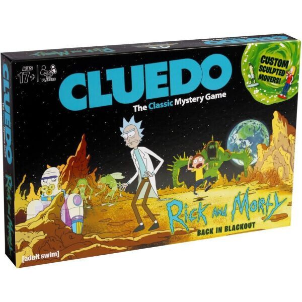 

Настольная игра Winning Moves Cluedo: Rick and Morty (Clue: Рик и Морти) (3210)