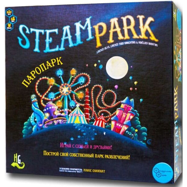 

Настольная игра Нескучные игры Паропарк (Steam park) (580172)