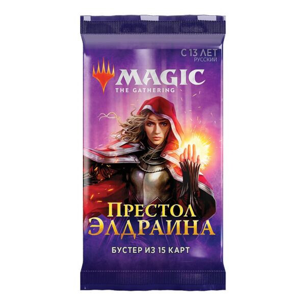 

Настольная игра Wizards of the Coast Престол Элдраина - бустер Magic The Gathering РУС