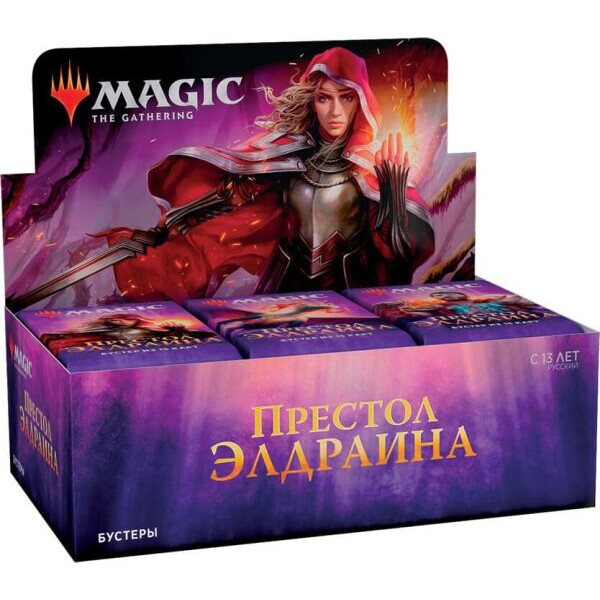 

Настольная игра Wizards of the Coast Престол Элдраина - дисплей бустеров Magic The Gathering РУС
