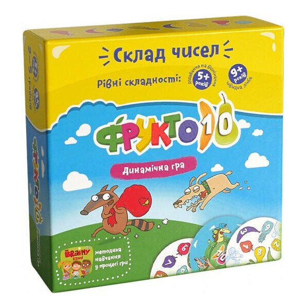 

Настольная игра Банда умников Фрукто 10 (укр) (УКР002)