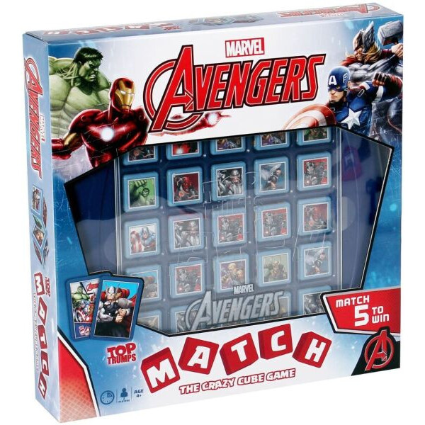 

Настольная игра Winning Moves Top Trumps Match Marvel Avengers Assemble