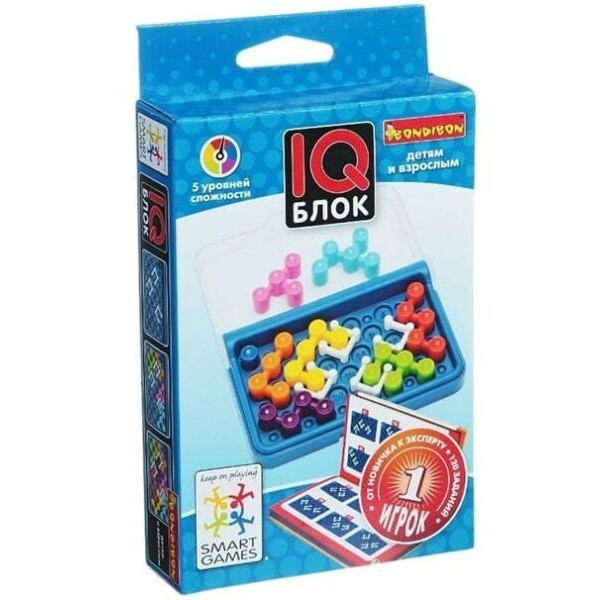 

Настольная игра SmartGames IQ Блок (IQ-Blox) (SG 466 UKR)