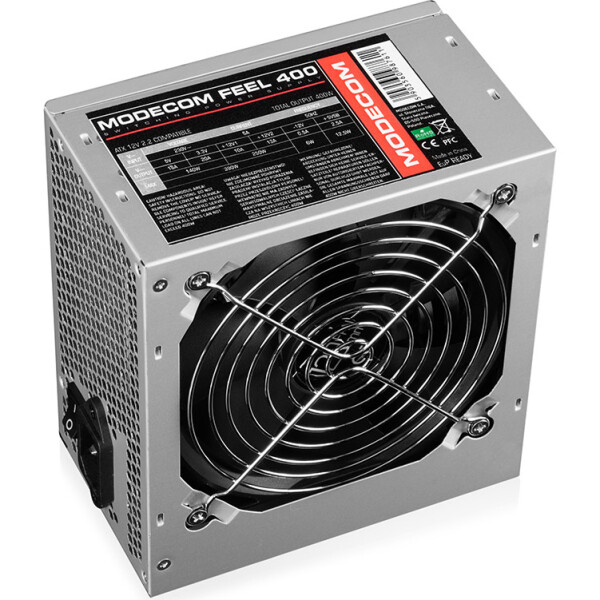 

Блок питания Modecom 400W (ZAS-FEEL-00-400-ATX-PFC)