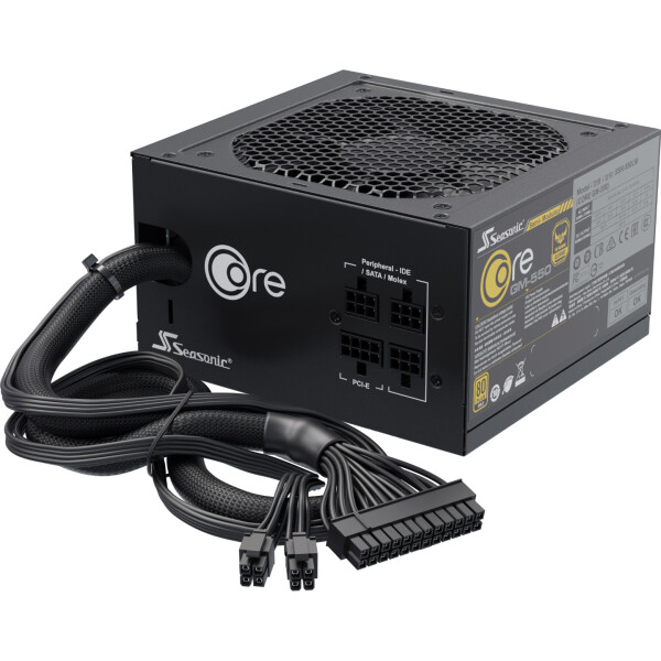 

Блок питания Seasonic 500W CORE GM-500 GOLD (SSR-500LM)