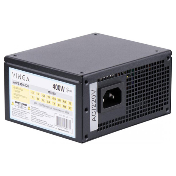 

Блок питания Vinga 400W (VmPS-400-120)