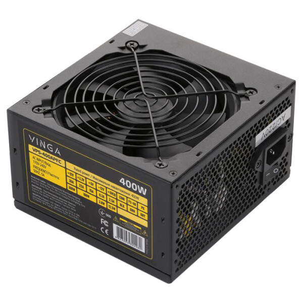

Блок питания Vinga 400W (VPS-400APFC)