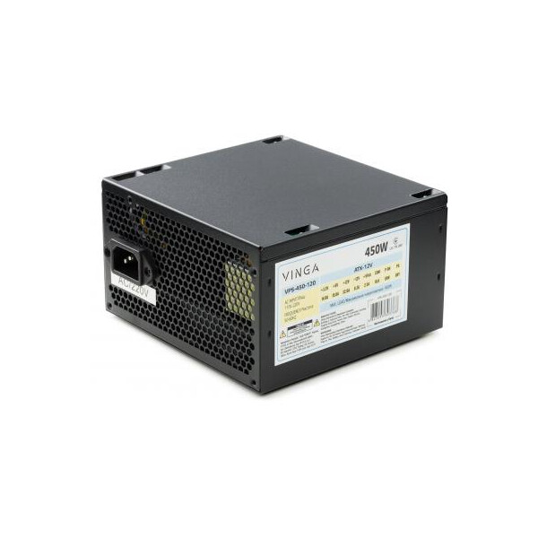 

Блок питания Vinga 450W (VPS-450-120)
